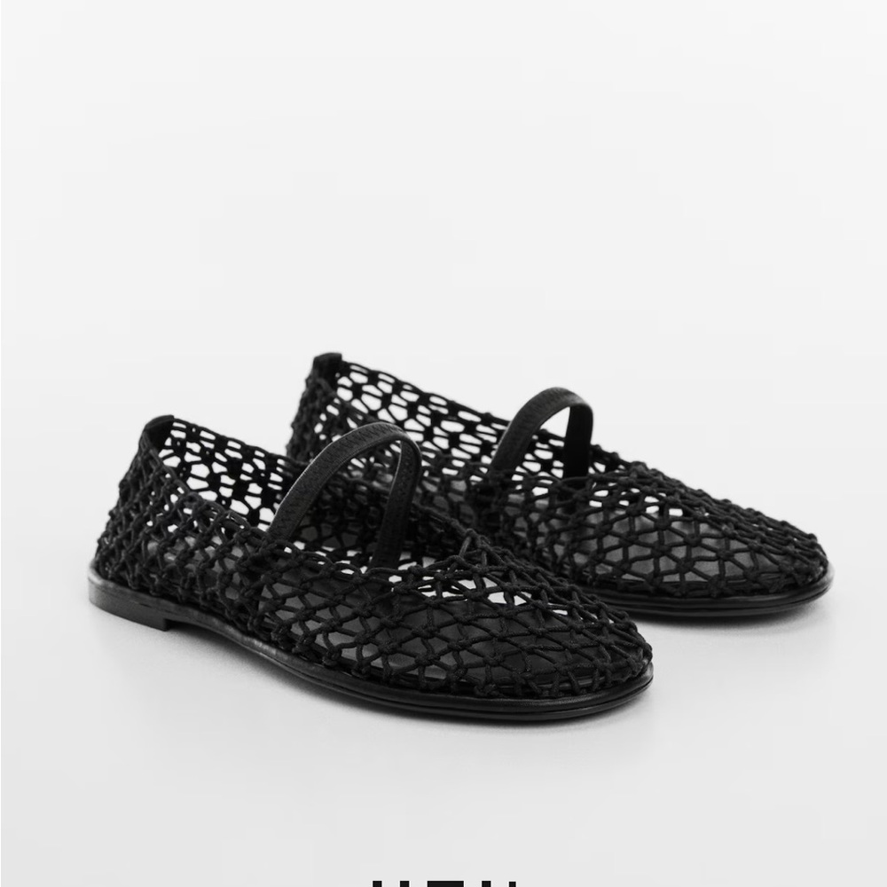 Mango BALLET MESH FLATS 7.5 - Picture 5 of 6